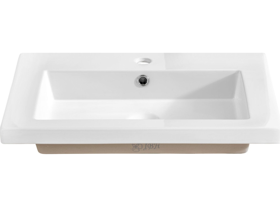 Keramické umyvadlo SPIRIT WHITE DP 60 cm - bílé