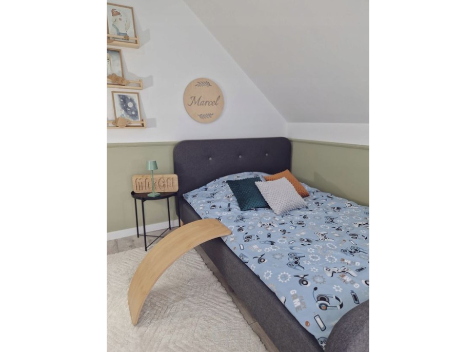 Dětské bavlněné povlečení 140x200 cm BABYMAM PREMIUM - Gamer