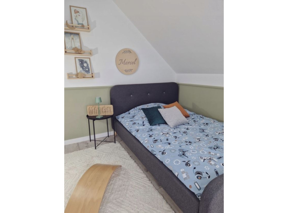 Dětské bavlněné povlečení 140x200 cm BABYMAM PREMIUM - Gamer