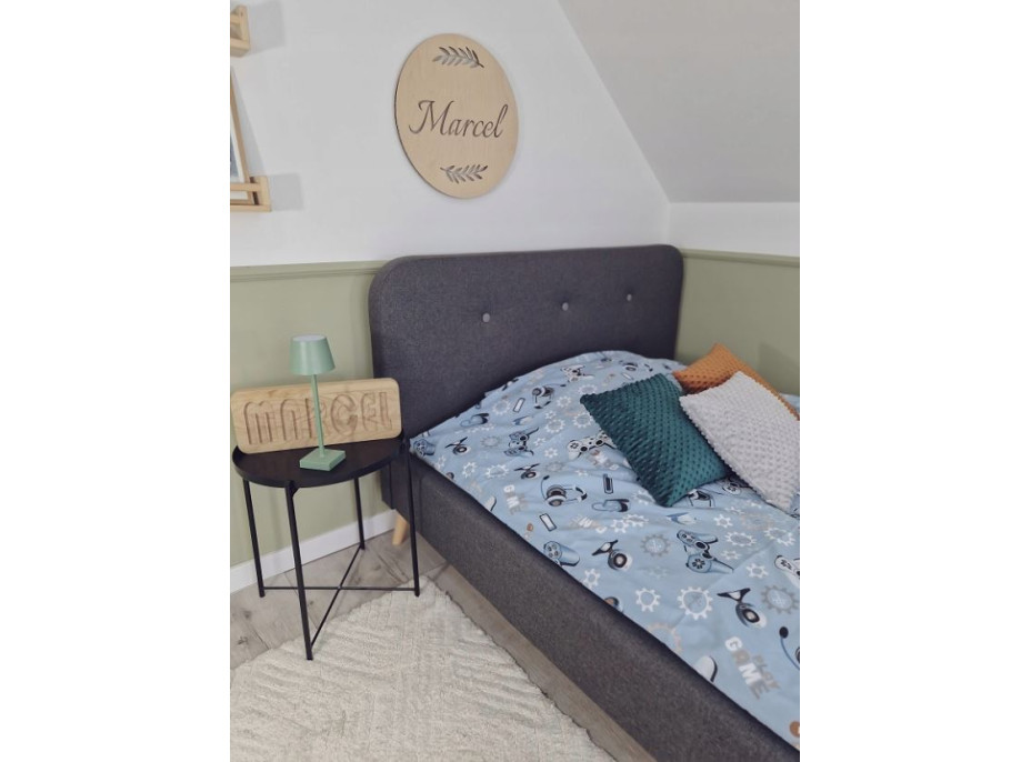 Dětské bavlněné povlečení 140x200 cm BABYMAM PREMIUM - Gamer