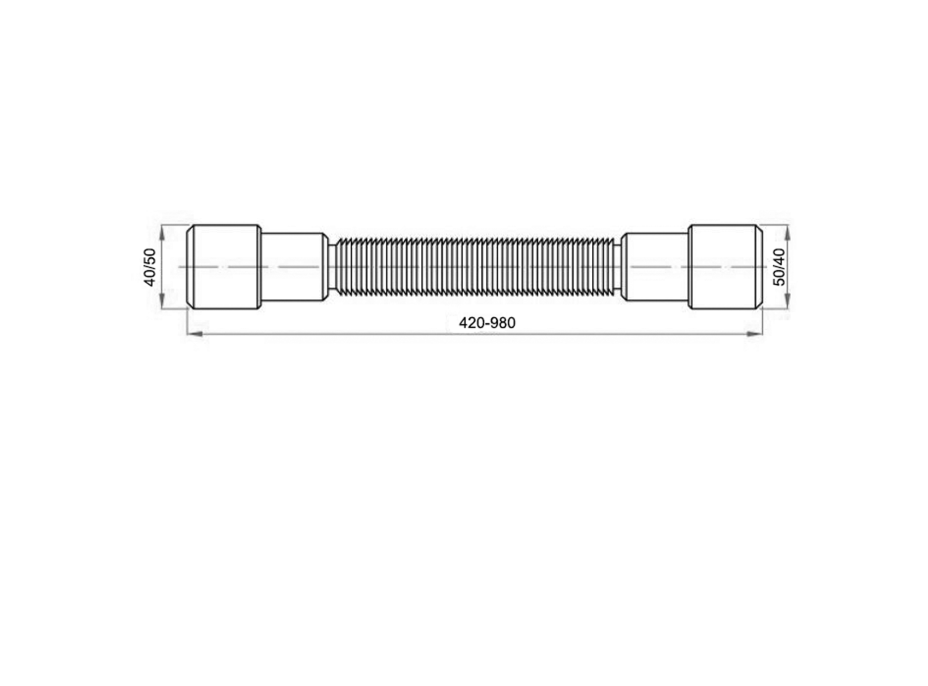 Bruckner Flexi dopojení 50/40-40/50 151.177.0