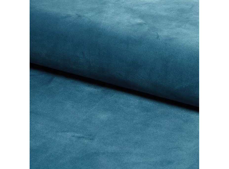 Taburet LORI 2 VELVET - tyrkysový