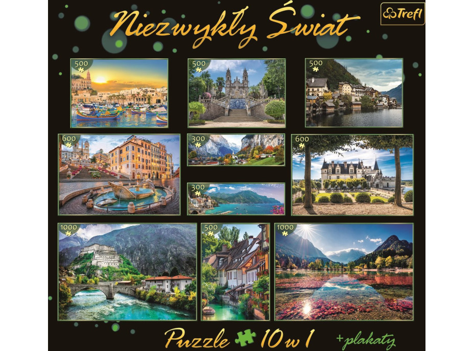 TREFL Puzzle Neobyčejný svět 10v1