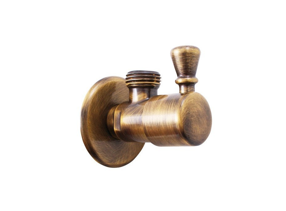 Sapho Rohový ventil, 1/2"x 1/2", bronz ROTO6