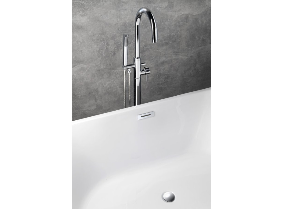 Aqualine Krytka přepadu, chrom TF9005