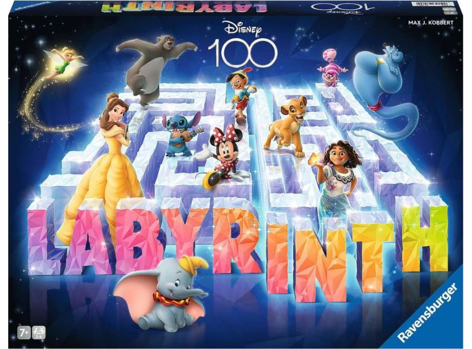 RAVENSBURGER Hra Labyrinth Disney 100. výročí