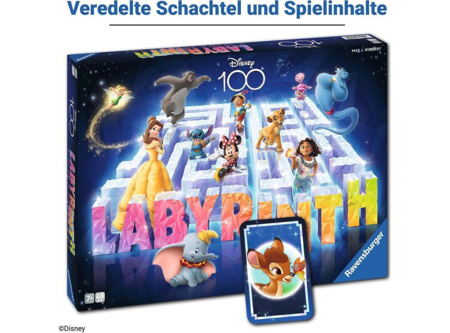 RAVENSBURGER Hra Labyrinth Disney 100. výročí