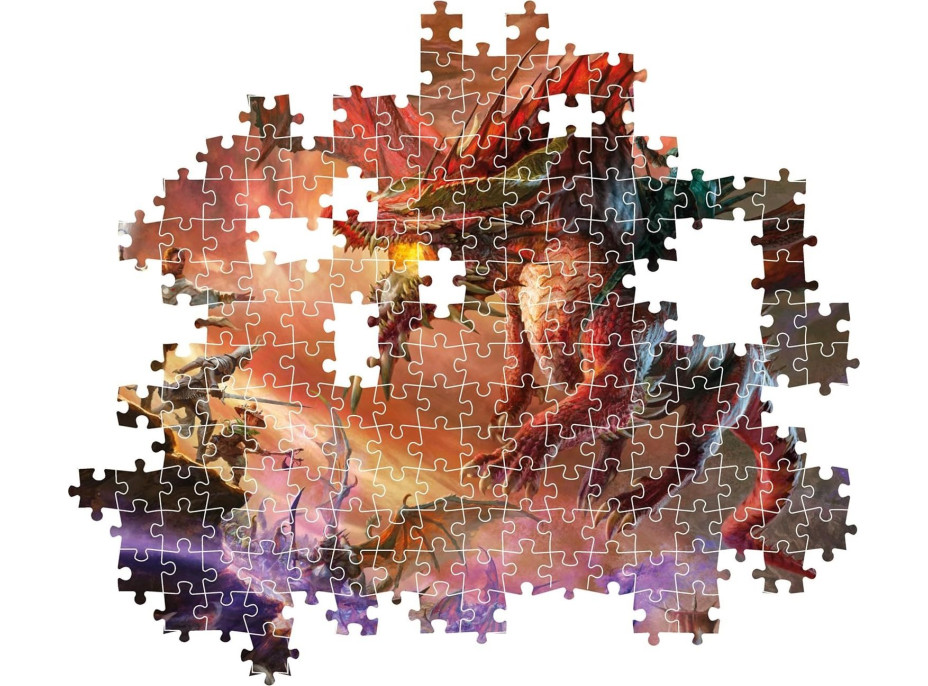 CLEMENTONI Puzzle Gaming Collection: Dungeons&Dragons 500 dílků