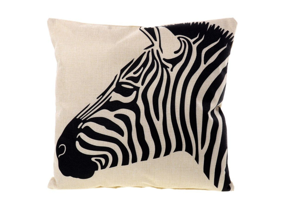 Povlak na polštář ZEBRA 40x40 cm - vzor 9