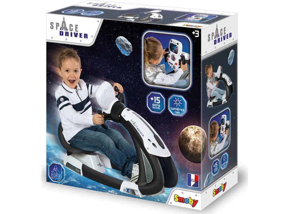 SMOBY Dětský trenažér Simulátor letu vesmírem
