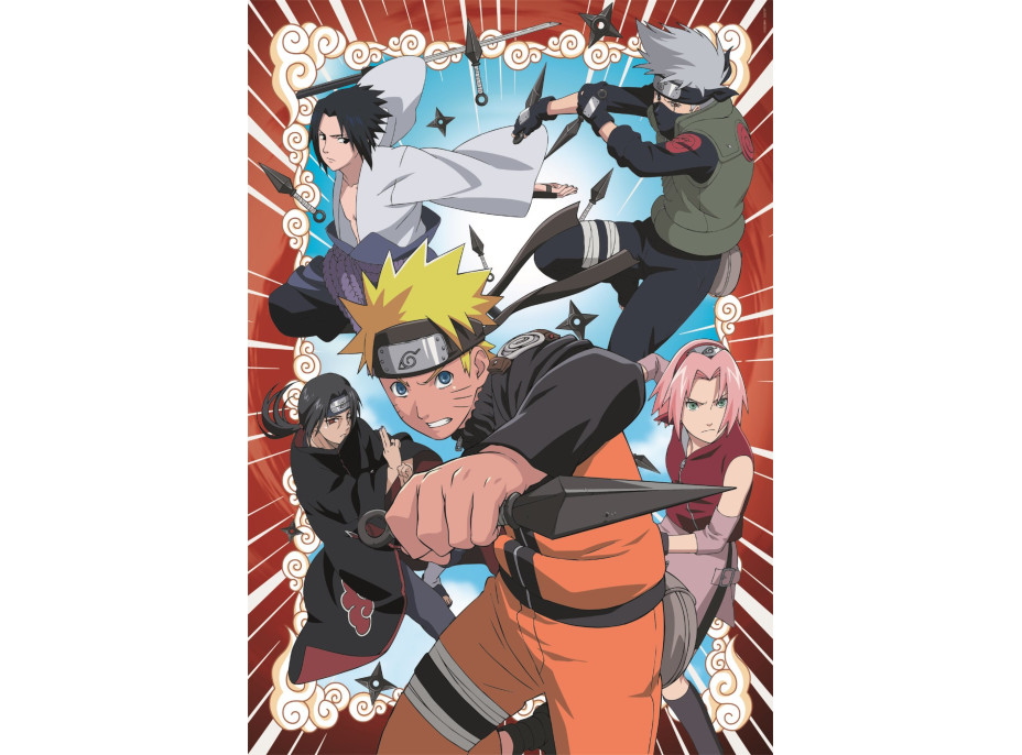 CLEMENTONI Puzzle Naruto 1000 dílků