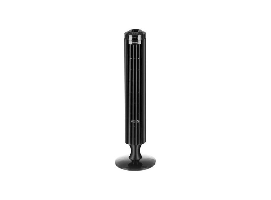 Sloupový ventilátor s dálkovým ovladačem Ruhhy - černý