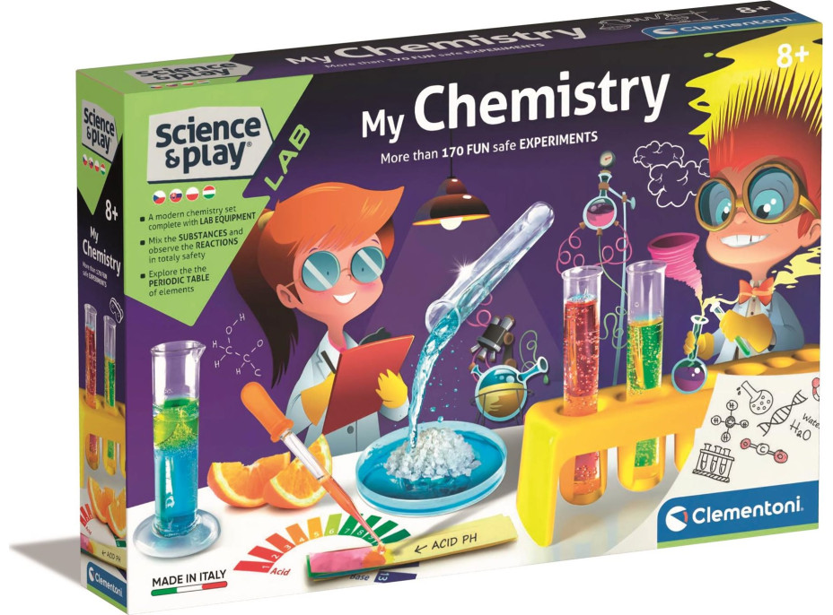 CLEMENTONI Science&Play Laboratoř: Moje chemie