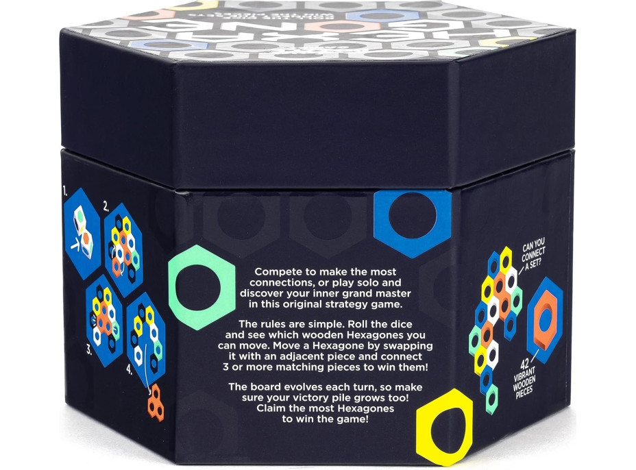 PROFESSOR PUZZLE Strategická hra Hexagon