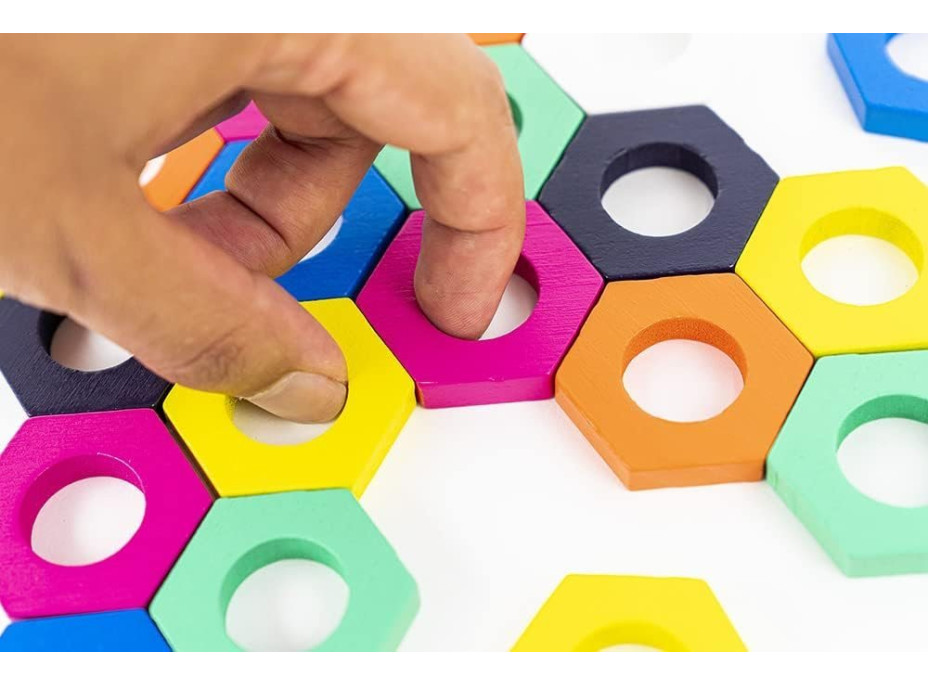 PROFESSOR PUZZLE Strategická hra Hexagon