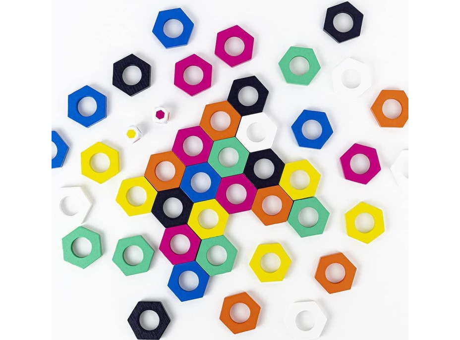 PROFESSOR PUZZLE Strategická hra Hexagon