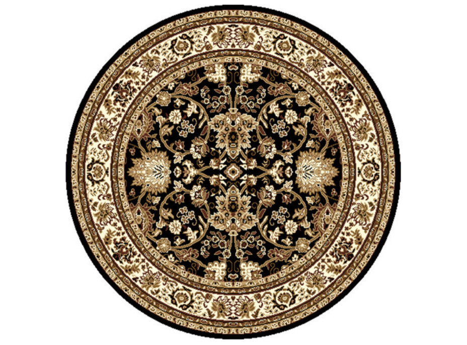 Kusový koberec TEHERAN T-117 brown kruh