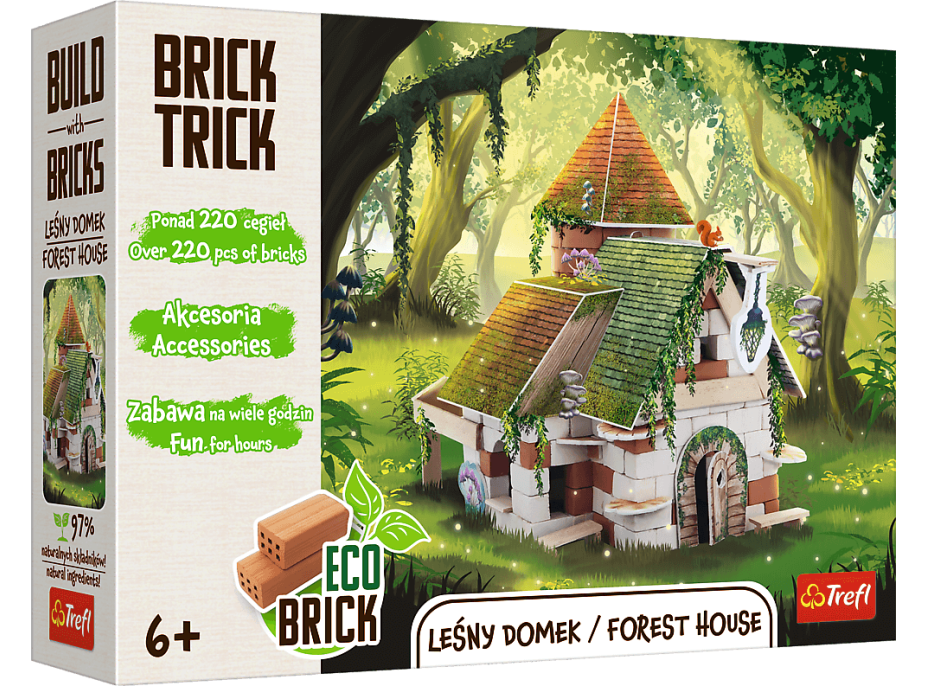 TREFL BRICK TRICK Lesní domek M 220 dílů
