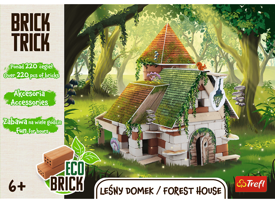 TREFL BRICK TRICK Lesní domek M 220 dílů