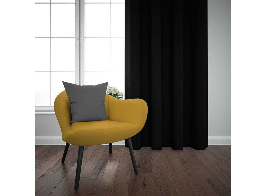 Zatemňovací závěs DOLCE 140x250 cm - černý