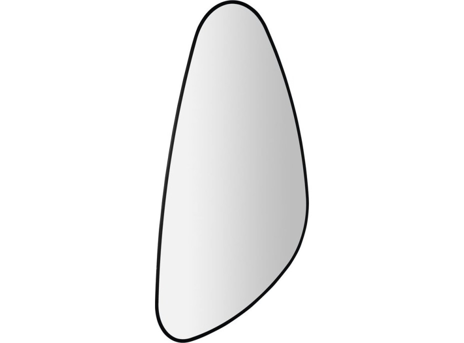 Sapho ELENA zrcadlo s LED podsvícením 20W, 68x96cm, černá mat 30574CI