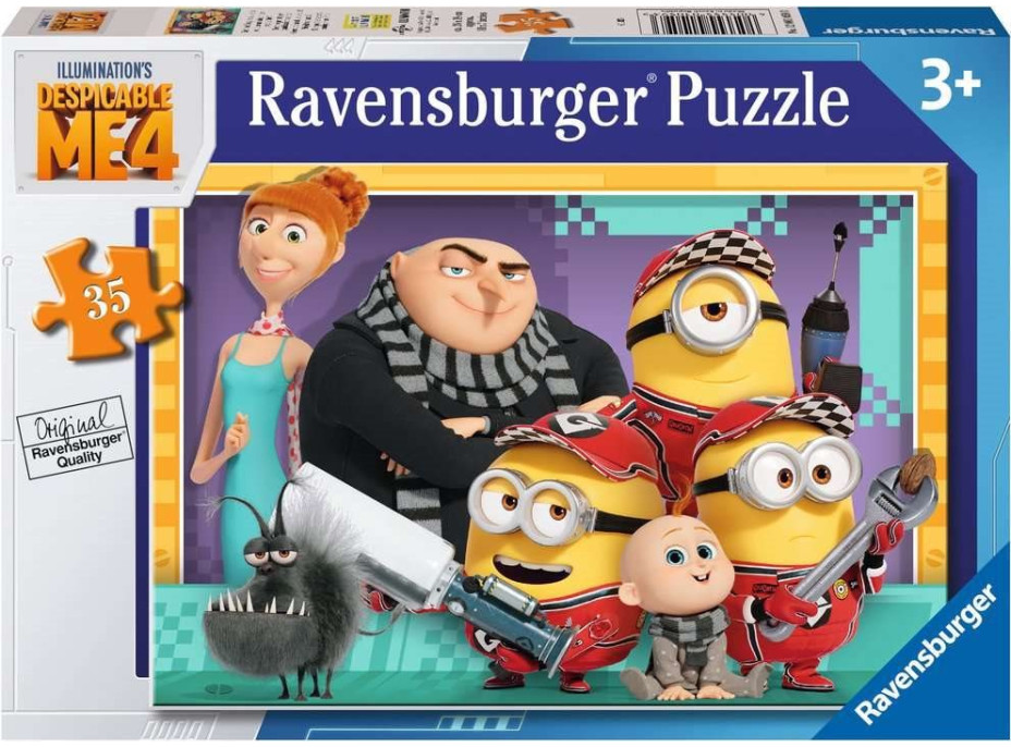 RAVENSBURGER Puzzle Já, padouch 4, 35 dílků