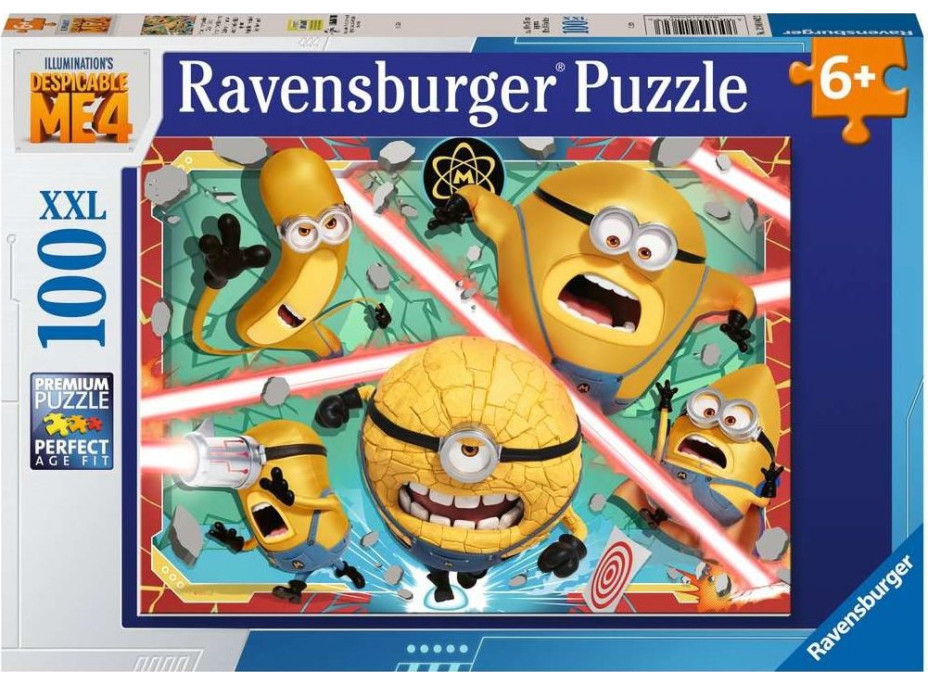 RAVENSBURGER Puzzle Já, padouch 4 XXL 100 dílků