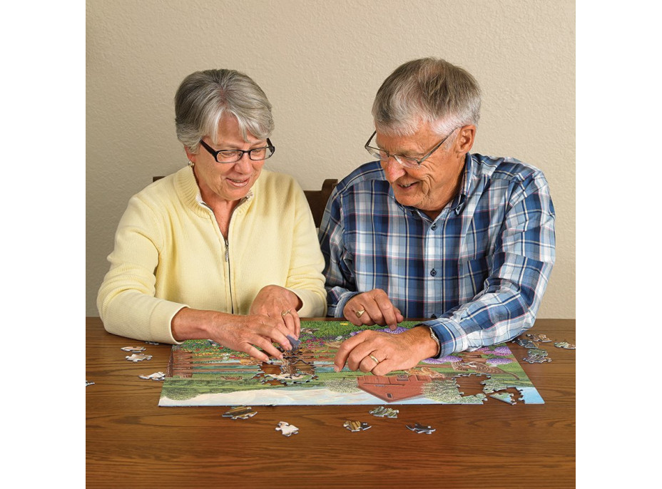 COBBLE HILL Puzzle Kočky na farmě XL 275 dílků