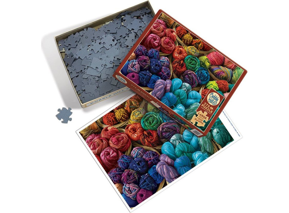 COBBLE HILL Puzzle Touha po přízi XL 275 dílků