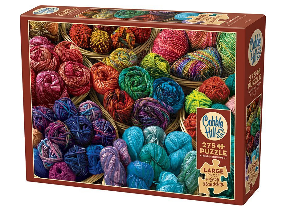 COBBLE HILL Puzzle Touha po přízi XL 275 dílků