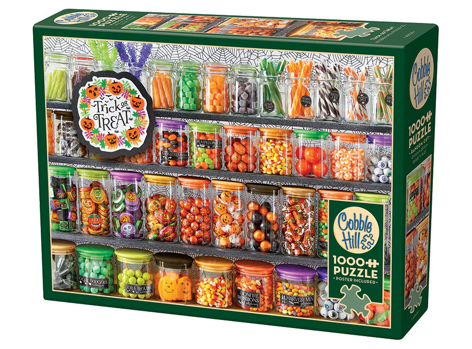 COBBLE HILL Puzzle Halloween: Trick or Treat 1000 dílků