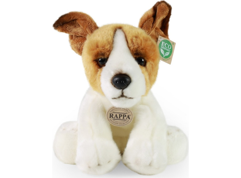 Rappa Plyšový Jack Russell Teriér sedící 26 cm ECO-FRIENDLY