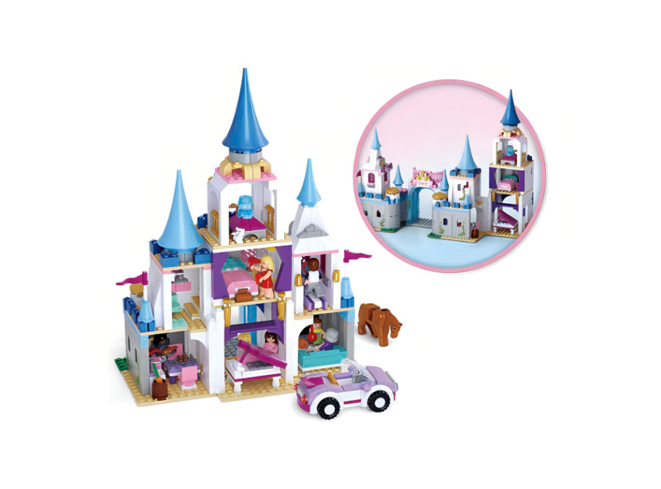 Sluban Girls Dream Holidays M38-B0610 Romantický zámek