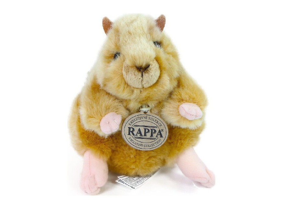 Rappa Plyšový křeček zlatý 16 cm ECO-FRIENDLY