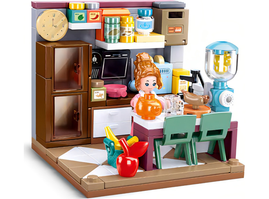 Sluban Girls Dream Mini Handcraft M38-B1016A Kuchyně