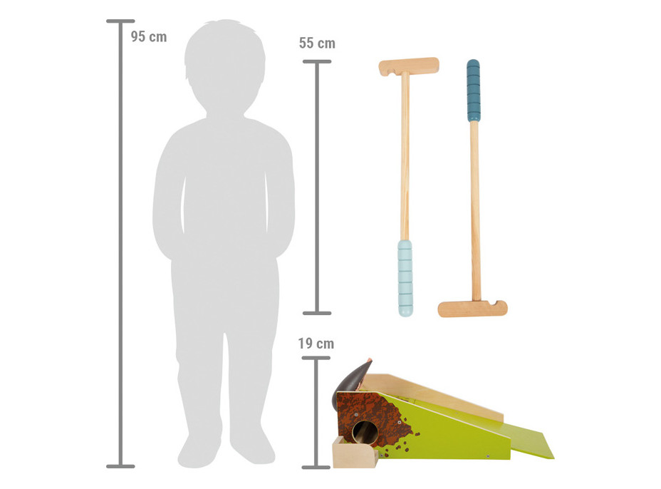 small foot Dětský minigolf Krtek