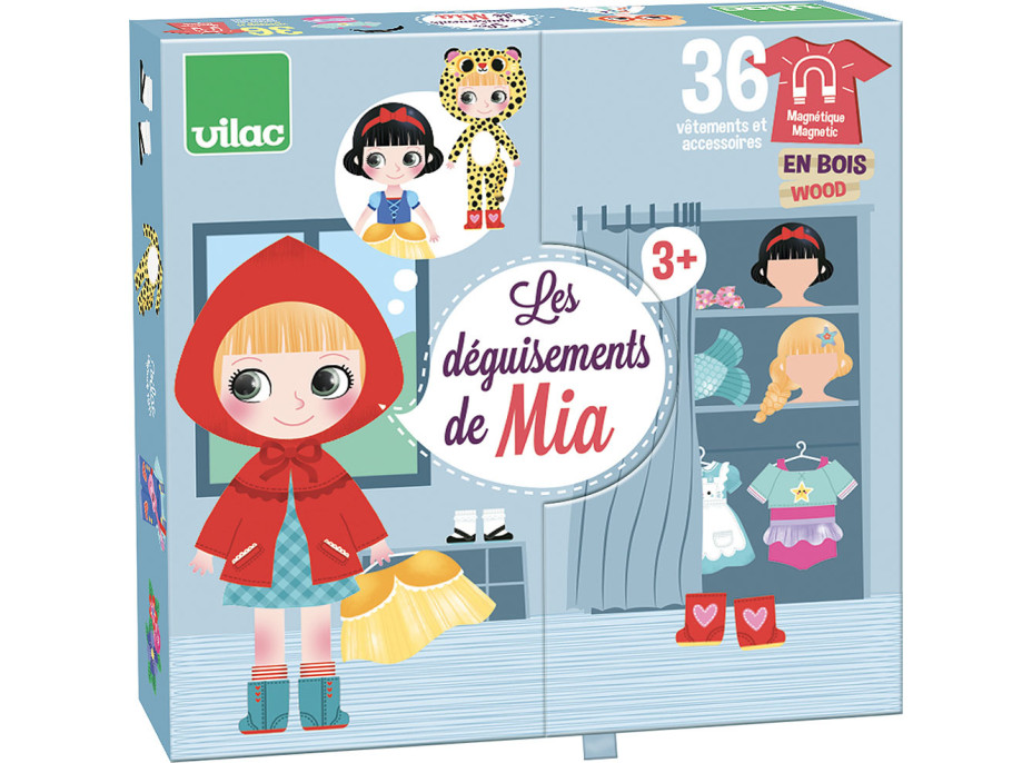 Vilac Magnetické oblékací puzzle designérka Mia