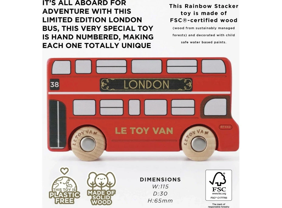 Le Toy Van Londýnský autobus