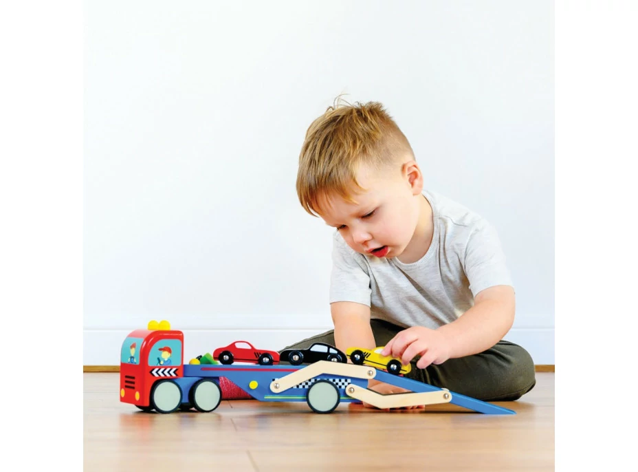 Le Toy Van Tahač s autíčky Race