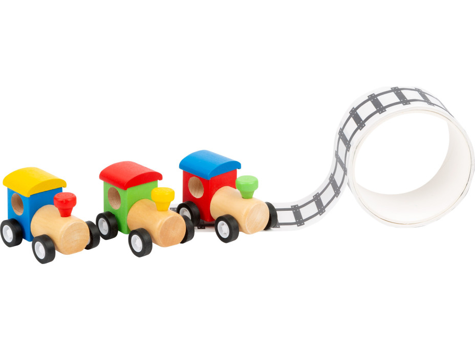 small foot Vláček s kolejemi 1 ks