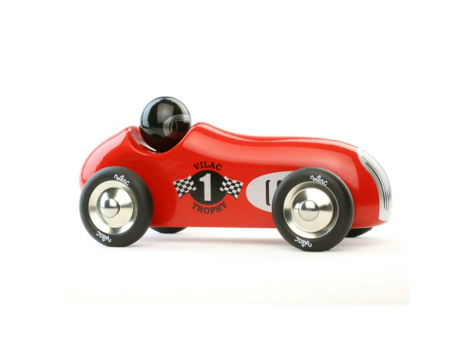 Vilac Historické závodní auto červené