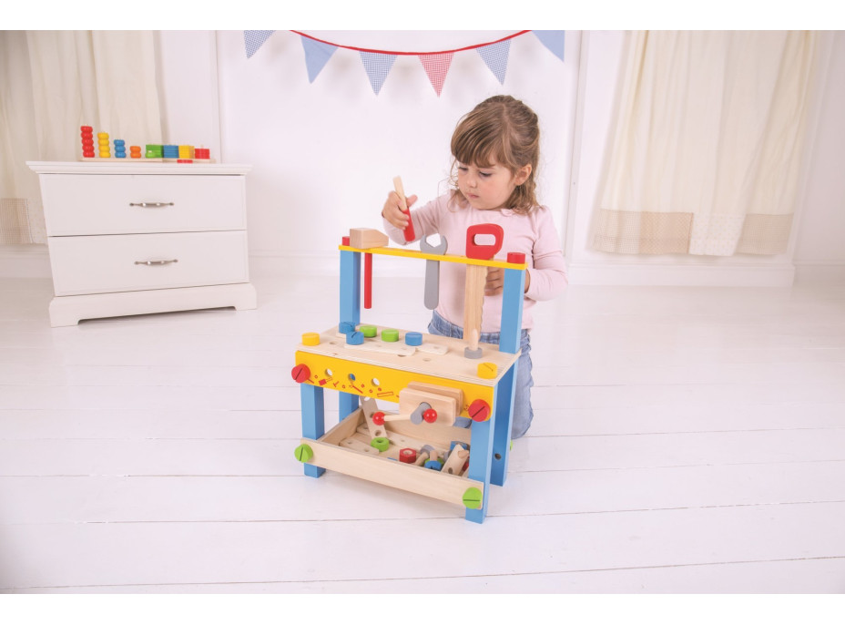 Bigjigs Toys Můj první pracovní stůl