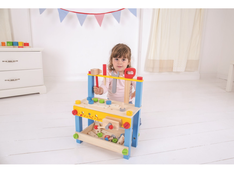Bigjigs Toys Můj první pracovní stůl