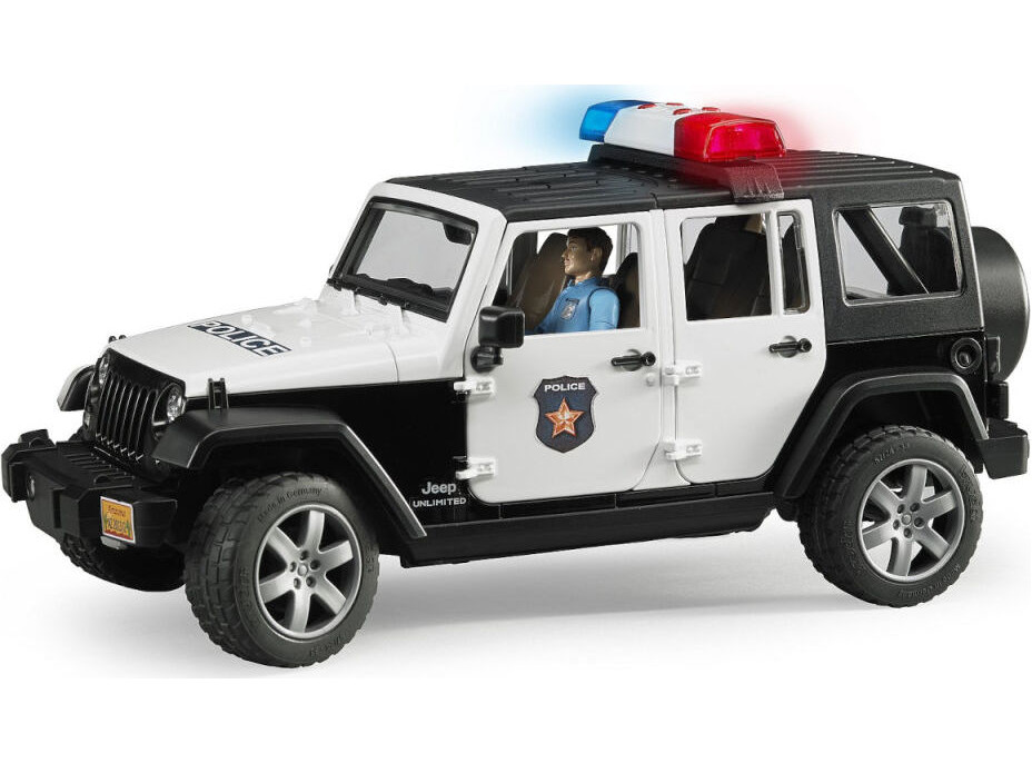 Bruder Jeep Wrangler Rubicon Policie