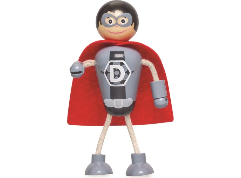 Tidlo Dřevěné postavičky Superhrdinové