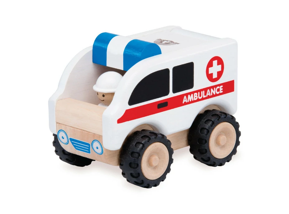 Wonderworld Dřevěná mini sanitka