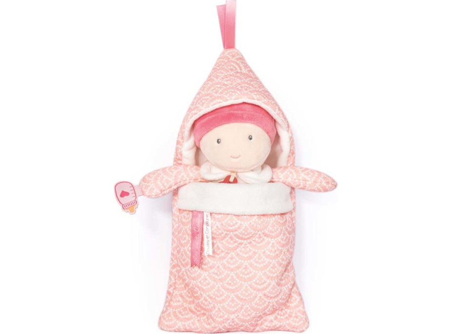 Doudou Jolijou Miminko v navlékací peřince 20 cm