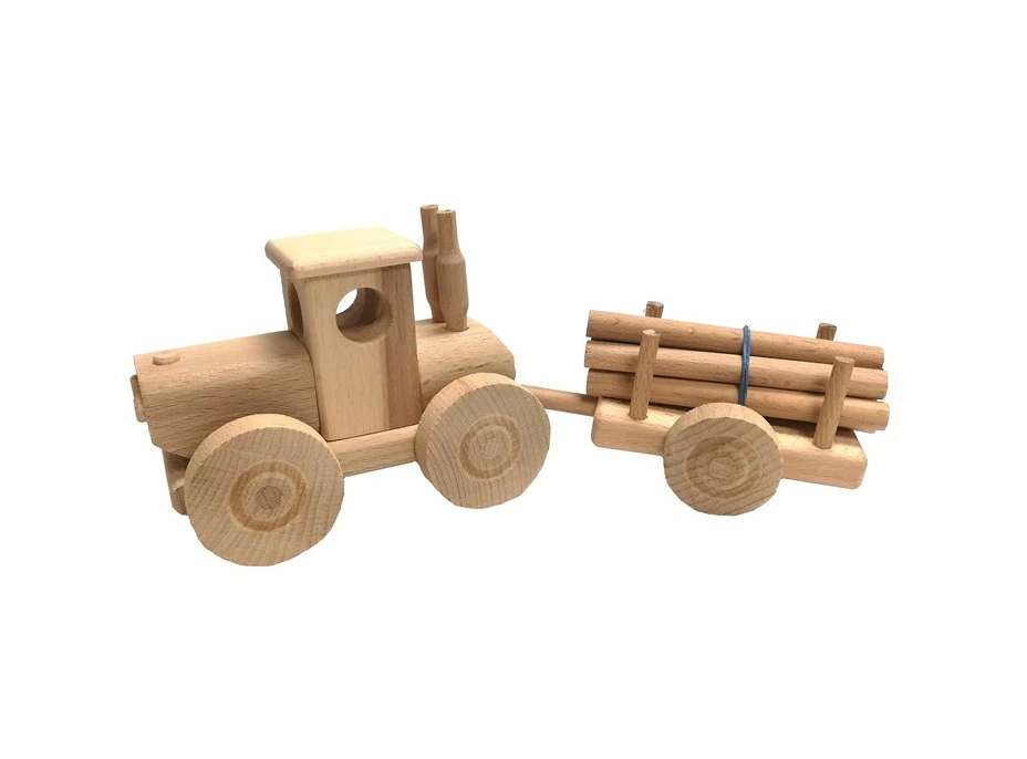 Ceeda Cavity Velký traktor s kládami přírodní