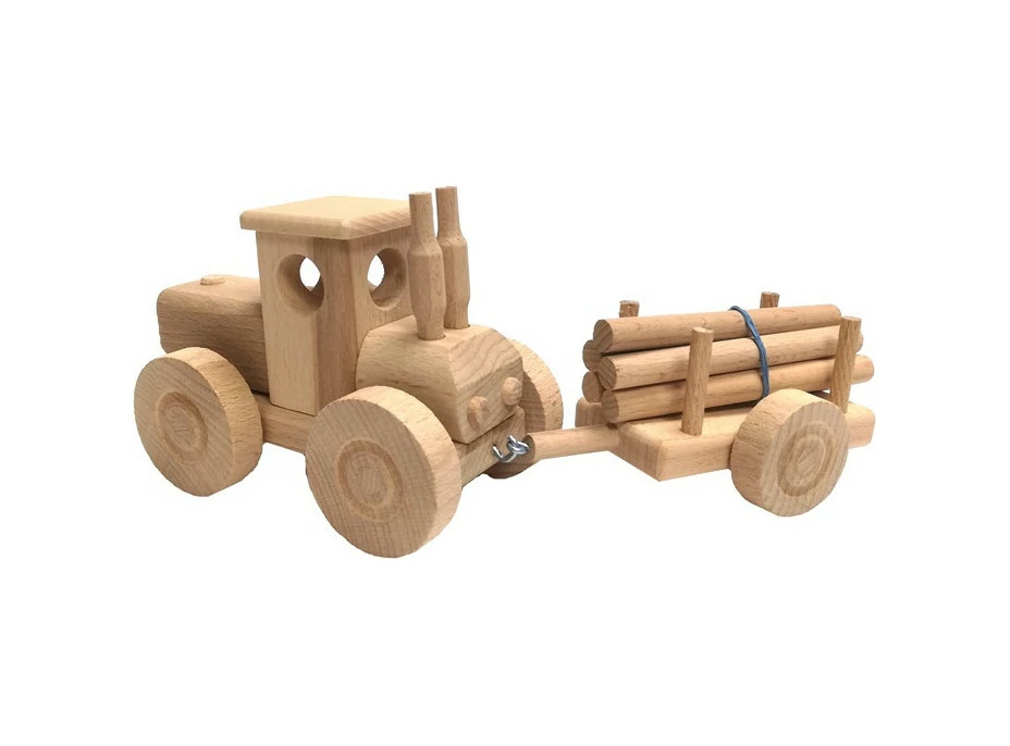 Ceeda Cavity Velký traktor s kládami přírodní