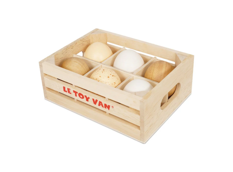 Le Toy Van Farmářská vejce v bedýnce